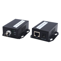 Extension Ethernet IP 500M sur kit réseau coaxial hd et extension d'extension de transmission par câble coaxial