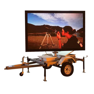 Pantalla de Información de Tráfico Solar, Pantalla LED de 5 Colores, VMS Montado en Remolque, IP65, Marco de Acero, Material de PC - Product Image 4