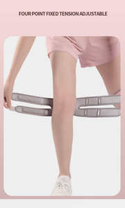 Adjustable Double Patella Breathable <b>Knee</b> Brace Strap Support Pad Help Reduce <b>Knee</b> Joint Pain Fitness <b>Exercise</b> Pressure - Product Image 6