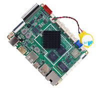 Placa Base RK3568 Android y Linux de Bajo Precio y Funciones Completas para Máquina de Publicidad con Pantalla LCD 4G/WIFI, LVDS-EDP-MIPI 2+32G