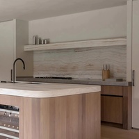 Dalles de marbre onyx blanc poli, écologiques et de qualité supérieure, découpées sur mesure, pour meubles de salle de bain, tables de cuisine et revêtements muraux intérieurs