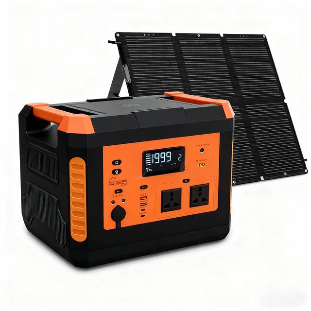 Portable Power Station 500W LiFePO4 Solar Generator Pure Sine Wave 220V EU/US/UK Plug Car Emergency Outdoor Use