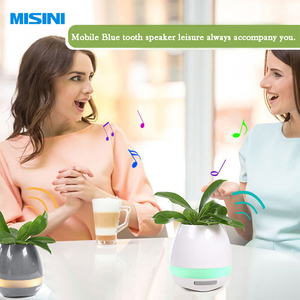 Âm nhạc không dây Loa cảm ứng thực vật ánh sáng ban đêm không dây âm nhạc hoa nồi - Product Image 5