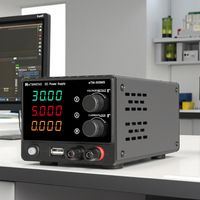Alimentation CC réglable ETOMMENS 30V 10A à sortie unique 120V/220V ETM-305MS pour laboratoire et réparation de téléphones
