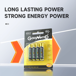 Gaonen gmax 1,5 V AAA und AA Alkaline Batterie Trocken batterie aaa am4 lr03 Primär batterien