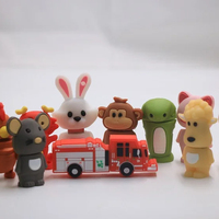 Animal USB 3,0 Flash Drive 16/64/256/128/512GB OTG Pendrive Key Style Memory Stick Dragon Rabbit Tiger Lion Regalo perfecto
