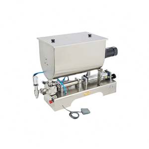 Machine de remplissage horizontale automatique et manuelle pour sauces, beurre de cacahuète, miel, confiture, crème, huile, sachets en verre et poches, avec composant moteur principal - Product Image 3