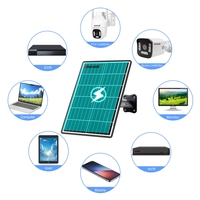 4 Antarmuka Output Serbaguna untuk Mengisi Daya Kamera CCTV, NVR, Monitor, Laptop, Perangkat Seluler, Stasiun Tenaga Surya Mini All-in-One