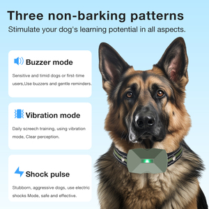 पोर्टेबल तीन मोड अल्ट्रासोनिक कुत्ते सरीसृप-बार्किंग डॉग रेपेलर रिमोट कंट्रोल एंटी-बार्किंग डॉग ट्रेनिंग कॉलर - Product Image 4