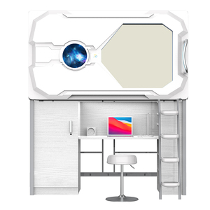 <span class=keywords><strong>Lit</strong></span> <span class=keywords><strong>combiné</strong></span> de style chinois et <span class=keywords><strong>bureau</strong></span> inférieur supérieur pour dortoir collège étudiant employé école pour appartement ou école - Product Image 3