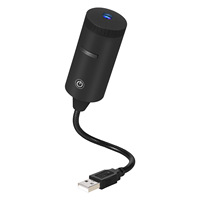 Mini projecteur USB moderne pour voiture, lumière d'ambiance étoile et nébuleuse, lampe de projection pour chambre à coucher, cadeau pour le sommeil