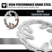 NiceCNC rotor cakram rem depan belakang untuk Honda CR125R CR250R CRF 250R 250X 450R 450X CR 125 250