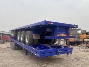 รถกึ่งพ่วงรถบรรทุกเหล็ก3 & 4เพลารถคอนเทนเนอร์20/40ft รถกึ่งพ่วงรถบรรทุกคุณภาพสูงสินค้าใหม่ - Product Image 5