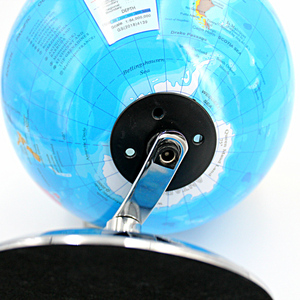 Luz de globo terráqueo de Pvc iluminada en base metálica de 5 diámetros Mapa político Geográfico educativo con lámpara - Product Image 6
