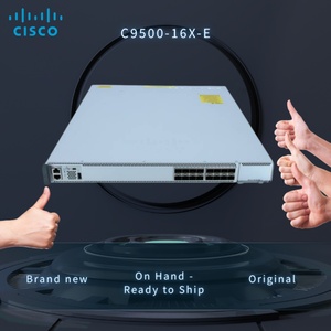 For <b>Catalyst</b> C9500-16X-E 16-Port 10/100/1000Mbps Managed Switch 4 Gigabit SFP Uplinks QoS 480Gbps Capacity Brand New Original - Product Image 4