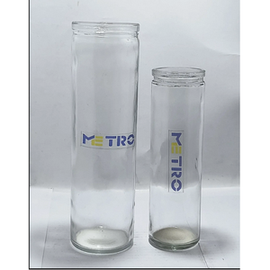 Frasco de Vidrio Premium de 500 ml para Velas, con Tapa Hermética, Apto para Alimentos, Contenedor Decorativo para Almacenamiento, Ideal para Hacer Velas de Cera de Soja - Product Image 2