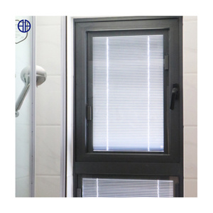 Kit de stores isolants en alliage d'aluminium pour verre Stores de fenêtre <span class=keywords><strong>Volet</strong></span> <span class=keywords><strong>roulant</strong></span> en aluminium entre stores en verre Chine - Product Image 1
