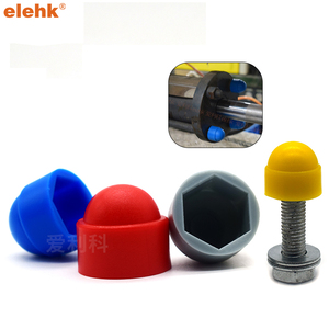 ELEHK en stock, écrou hexagonal en <span class=keywords><strong>plastique</strong></span> PE de haute qualité, blanc, noir, <span class=keywords><strong>gris</strong></span>, jaune, rouge, bleu - Product Image 4