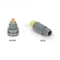 Conector Circular de Aviación para PC, Serie P, Compatible, Multinúcleo, Enchufe de Empuje y Extracción, Autoblocante, Alto Voltaje, Resistente, para Uso Médico