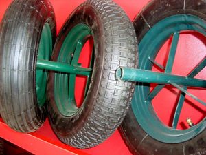 <span class=keywords><strong>Roue</strong></span> pneumatique gonflable en caoutchouc Maxtop 14 pouces 3.50-8, pneu en caoutchouc pour chariot à main, chariot à outils, brouette, tondeuse à gazon 350-8 - Product Image 6