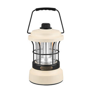 Lanterne de camping portable <span class=keywords><strong>rechargeable</strong></span> par <span class=keywords><strong>USB</strong></span>, éclairage vintage pour le camping, la tente, les voyages, étanche, jardin, rue, chemin, pelouse - Product Image 2