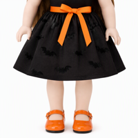 Poupée en tissu et vinyle de 18 pouces, costume d'Halloween, jouet en peluche, éducatif et doux
