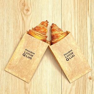Customized Logo Flexo Printed Food Grade Microwave Popcorn Bags <b>Greaseproof</b> <b>Paper</b> Packaging Fast Food <b>Paper</b> Bags - Product Image 4