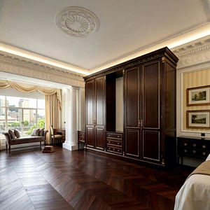 Chambre d’hôtel meubles en bois simple et moderne ensemble de lits simples meilleures ventes panneau 5 étoiles lit en bois lit d - Product Image 3