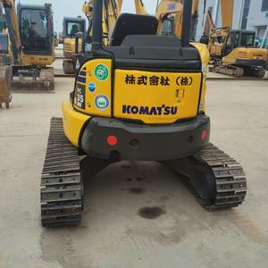 รถขุดมือสองคุณภาพสูง Komatsu PC35MR ขนาด 3.5 ตัน รถขุดตีนตะขาบขนาดเล็ก พร้อมบุ้งกี๋ขุด สำหรับงานไซต์แคบ จัดสวน มีสินค้าในสต็อก - Product Image 6