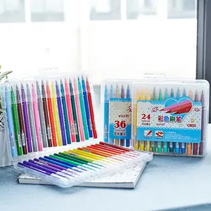 Factory Custom Kalligrafie Aquarelpenseel Pen Marcadores De Colores Para Belettering