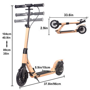 <span class=keywords><strong>Prix</strong></span> de gros <span class=keywords><strong>Freestyle</strong></span> Kick Scooter pour adultes enfants pliable grande roue deux roues pour une utilisation en extérieur livraison directe disponible - Product Image 5