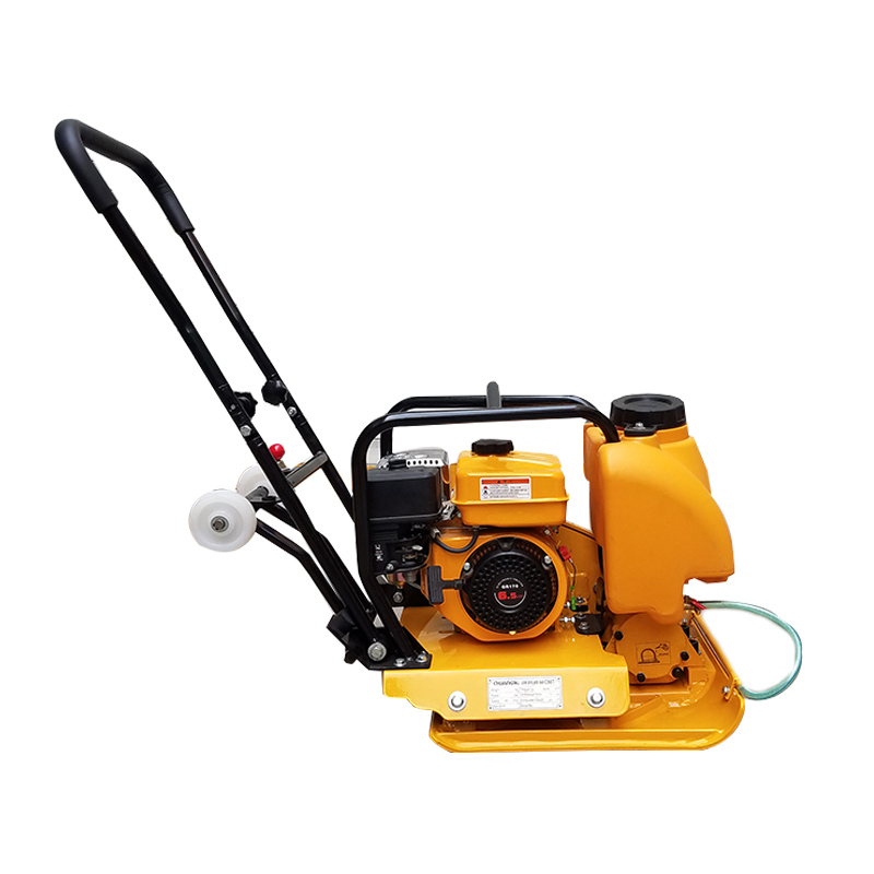 Небольшая бензиновая вибрационная пластина Bfd20pc, дизельная вибрация, Электрический асфальт, двунаправленный трамбовщик