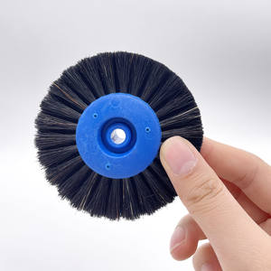P80S di alta qualità dentale laboratorio rotativo scrocco di lucidatura spazzola per ruota dentaria in setola nera per stampi in gesso acrilico - Product Image 2