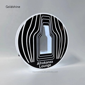 Portabottiglie LED in acrilico ricaricabili personalizzate portabottiglie con Champagne luminoso servizio glorificatore per Lounge di <span class=keywords><strong>Capodanno</strong></span> - Product Image 5