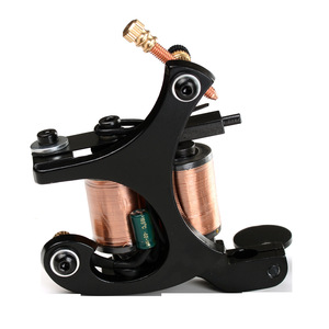 Machine à tatouer électrique à bobine en cuivre 50V 47HF pour le traçage et le ombrage, idéale pour les débutants - Product Image 4