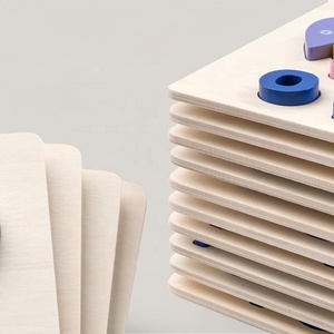 Houten dierenpuzzel Alfabetleerspeelgoed Montessori Matching Game Voorschoolse educatieve vormherkenningsactiviteit Kindercadeau - Product Image 4