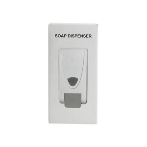 Distributeur de savon <span class=keywords><strong>mural</strong></span> manuel en ABS d'approvisionnement d'usine pour sacs de savon jetables ou bouteilles réutilisables, options goutte à goutte/pulvérisation - Product Image 5