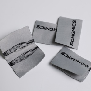 ป้ายผ้าแบบกำหนดเองสำหรับติดโลโก้ป้ายผ้าทอสำหรับเสื้อผ้า - Product Image 5