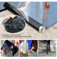 Ruban de membrane d'étanchéité au bitume auto-adhésif ANTI, ruban de bitume en aluminium de 150mm pour les fuites de toit, les interstices de seuil de fenêtre