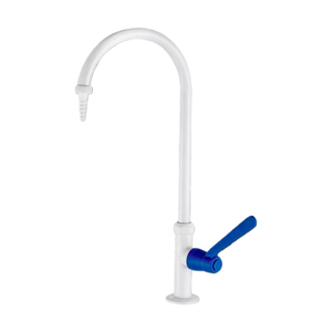 Tuyau d'alimentation en eau de laboratoire à col de cygne pour bureau, robinet résistant aux acides et aux alcalis, connectable, pour laboratoires de recherche scientifique - Product Image 1