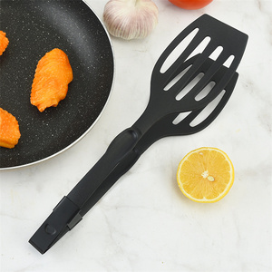 Espátula y Pinzas 2 en 1 Resistentes al Calor, Antiadherentes, Ecológicas, de Nailon, Multifuncionales, Utensilio de Cocina para Camping, Grado Alimenticio - Product Image 4