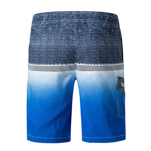 Custom <strong>Men's</strong> Quick Dry Board Shorts Breathable Hawaii Beach <strong>Swimwear</strong> with Mesh Lining and Printed Pattern Bathing Suits - Product Image 2