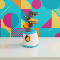 Machine de service de tennis de table automatique portable, réglage à 9 angles, 30-80 balles/minute, mini lanceur de balles de ping-pong pour enfants et adultes