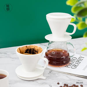 Hario V60 – filtre à café en céramique 02 blanc, cône filtrant avec serveur en verre, capacité de 301 à 400 ml, pour la maison et le bureau - Product Image 3