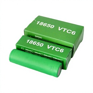 بطارية ليثيوم أيون VTC6 18650 بجهد 3.6 فولت وسعة 3000 مللي أمبير في الساعة، تيار مستمر 20 أمبير وذروة تفريغ 30 أمبير، 500 دورة شحن، بطارية قابلة لإعادة الشحن، مخزون محلي في اليابان - Product Image 6