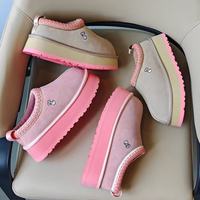 Bottes de neige formelles à enfiler pour femme 2025, à semelle épaisse, respirantes, chauffantes, anti-odeur, à talon épais, confortables, avec embout renforcé et épaissi