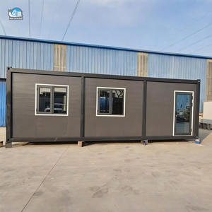 บ้านสำนักงานกลางแจ้งและบ้านคอนเทนเนอร์สำเร็จรูป ติดตั้งง่าย โครงสร้างประหยัด บ้านคอนเทนเนอร์ราคาถูก - Product Image 1