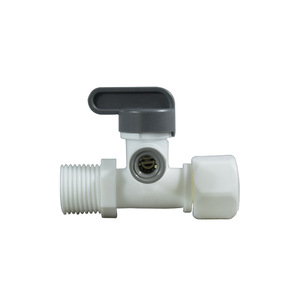 Válvula de bola de tres vías con rosca de 1/2 pulgada, conector para purificador de agua, accesorios para tuberías de filtro - Product Image 3