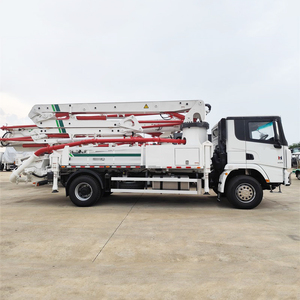 Hot Selling Concrete Machinery SHACMAN X3000 4x2 33m Reach 163m³/h Boom Pump Truck for Bridge and Water <b>Conservancy</b> Construction - Product Image 5