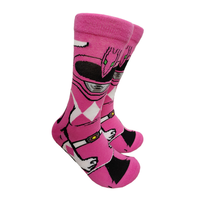 Chaussettes tendance pour hommes, personnages de dessins animés tricotés sur mesure, coton coloré, hiver, chaussettes amusantes unisexes